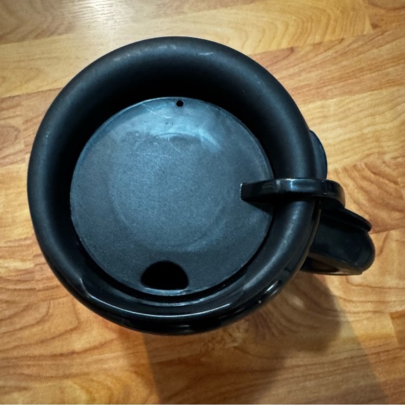 Syracuse Orange S.U. Thermo Mug Red White Hot And Cold 7.25” High Mug USA Made - Picture 6 of 8